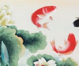 凌雪 小八尺《年年有余》 北京美協(xié)會員