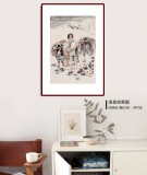 楊西沐 四尺三開《瑞雪》 東方書畫院名譽(yù)院長(zhǎng)（詢價(jià)）