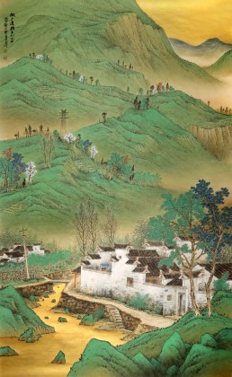 【已售】劉金河 巨幅展覽精品《徽鄉(xiāng)遺韻》 中國(guó)美術(shù)家協(xié)會(huì)會(huì)員（詢價(jià)）