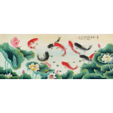 凌雪 小八尺《年年有余》 北京美協(xié)會(huì)員