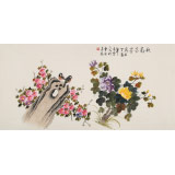 凌雪 四尺《秋菊芬芳》 北京美協(xié)會(huì)員