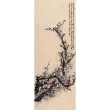 名家李明成大四尺精品《梅花圖》