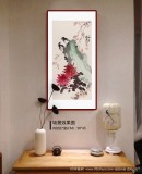 【已售】鄒友蒸 《雙喜圖》1989年 已故山野派繪畫大家