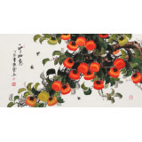 黃藝三尺吉利國畫《事事如意》