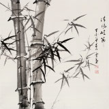 何華賢 四尺斗方《清風(fēng)峻節(jié)》 潁淮書畫名家