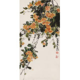 鄒友蒸 《正是春花爛漫時(shí)》1985年 已故山野派繪畫大家