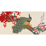 【已售】凌雪 四尺《榮華富貴》 北京美協(xié)會(huì)員