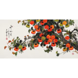 定金400尾款450裱軸黃藝四尺吉利國畫《事事如意》