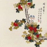 凌雪 四尺斗方《碩果累累》 北京美協(xié)會(huì)員