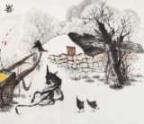 張春奇 四尺《喜豐收》徐悲鴻紀(jì)念館藝術(shù)中心理事（詢價）