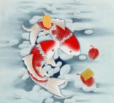 凌雪 四尺《年年有余》 北京美協(xié)會員