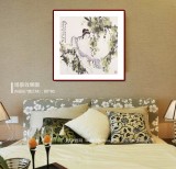 李立辰 四尺斗方《豆蔻年華》河北著名仕女畫家（詢價）