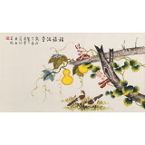 【已售】凌雪 三尺《福祿滿堂》 北京美協(xié)會員