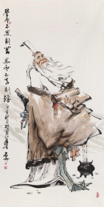 名家魏武雙精品人物《孔子》（詢價(jià)）