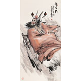 魏武雙四尺國畫《鐘馗圖》（詢價(jià)）