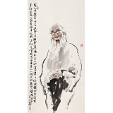 魏武雙四尺國(guó)畫(huà)《白石老人》（詢(xún)價(jià)）