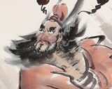 魏武雙四尺國(guó)畫(huà)《鐘馗圖》（詢價(jià)）