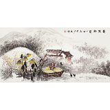 張春奇 三尺《農(nóng)家新晨》 徐悲鴻紀(jì)念館藝術(shù)中心理事（詢價(jià)）