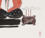 張春奇 四尺《格物致知》徐悲鴻紀(jì)念館藝術(shù)中心理事（詢價）