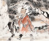 楊西沐 四尺《老子出關(guān)》 中國美術(shù)家協(xié)會(huì)會(huì)員（詢價(jià)）