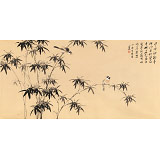 皇甫小喜 四尺《日日臨池把墨研》 河南著名花鳥畫家