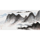 張春奇 三尺《黃山歸來不看岳》 徐悲鴻紀(jì)念館藝術(shù)中心理事（詢價(jià)）