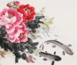 梁景欣 四尺《富貴有余》 青大美院學(xué)院派畫家