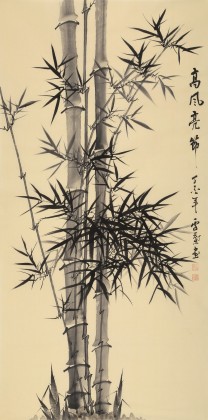 何華賢 四尺《高風(fēng)亮節(jié)》  潁淮書畫名家