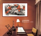 趙金鸰三尺《冬日山邨》清華美院高研班導師（詢價）