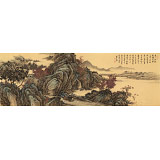 【已售】吳顯剛 小六尺《唐人詩(shī)意圖》 貴州七星關(guān)美協(xié)主席