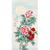 【已售】凌雪 三尺《花好月圓》 北京美協(xié)會(huì)員