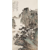 吳顯剛 四尺《夏木蕭疏云一灘》 貴州七星關(guān)美協(xié)主席