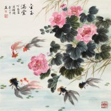 【已售】孫浩群 《金玉滿堂》 八十歲學(xué)院派繪畫名家（詢價）