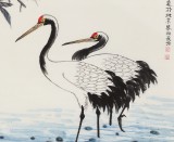 朱祖義 四尺《多福仙壽圖》 中國(guó)老子書(shū)畫(huà)院副院長(zhǎng)