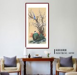 【已售】朱祖義 四尺《幽禽鳴春早》 中國老子書畫院副院長