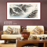 【已售】徐來選 四尺《蜀山秀色》 河南美協(xié)會員