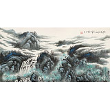 徐來選 四尺《林深泉幽》 河南美協(xié)會員