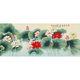 凌雪 小六尺《清香溢遠》 北京美協會員