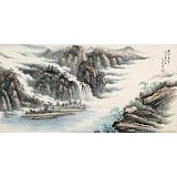 【已售】徐來選 四尺《蜀山秀色》 河南美協(xié)會員