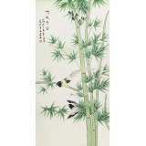 【已售】凌雪 四尺《竹報(bào)平安》 北京美協(xié)會(huì)員