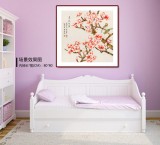 【已售】凌雪 四尺斗方《春花爛漫》 北京美協(xié)會(huì)員