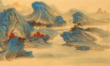 【已售】何實(shí) 1.5米《幾度秋山入畫屏》吉林著名山水畫家