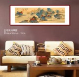 【已售】何實(shí) 1.5米《幾度秋山入畫屏》吉林著名山水畫家