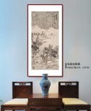 孟振華 三尺《雪峰圖》西安美院研究生 金獎獲得者