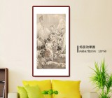 孟振華 三尺《萬點(diǎn)雪峰晴》西安美院研究生 金獎獲得者