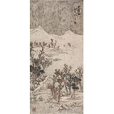 孟振華 三尺《雪峰圖》西安美院研究生 金獎獲得者