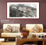 管旺林 四尺《江南春雨》 中美協(xié)會員