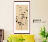 皇甫小喜 四尺《墨竹》 河南著名花鳥畫家