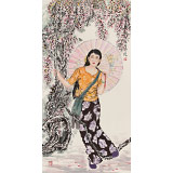 南海禪寺 妙林居士 四尺《春花》