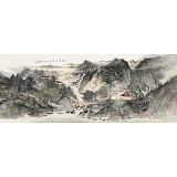 【已售】管旺林 小六尺《陽春三月》 中美協(xié)會(huì)員